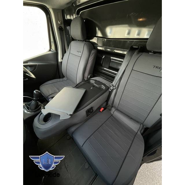 Tailored seat covers for renault trafic 2015 - 2025 fabric