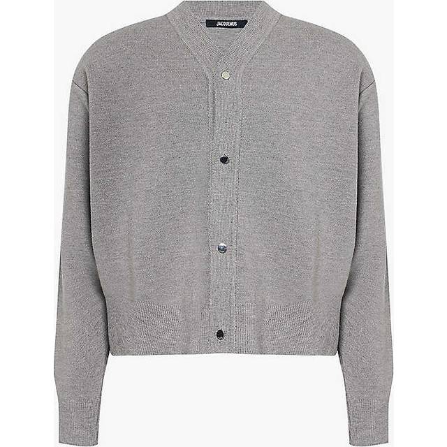 JACQUEMUS Gray Les Classiques 'Le cardigan boutonné' Cardigan - 950 Grey - XS