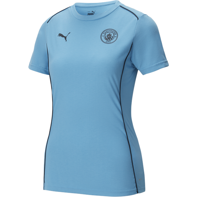 Manchester City PUMA Casuals T-Shirt - Blue - Womens
