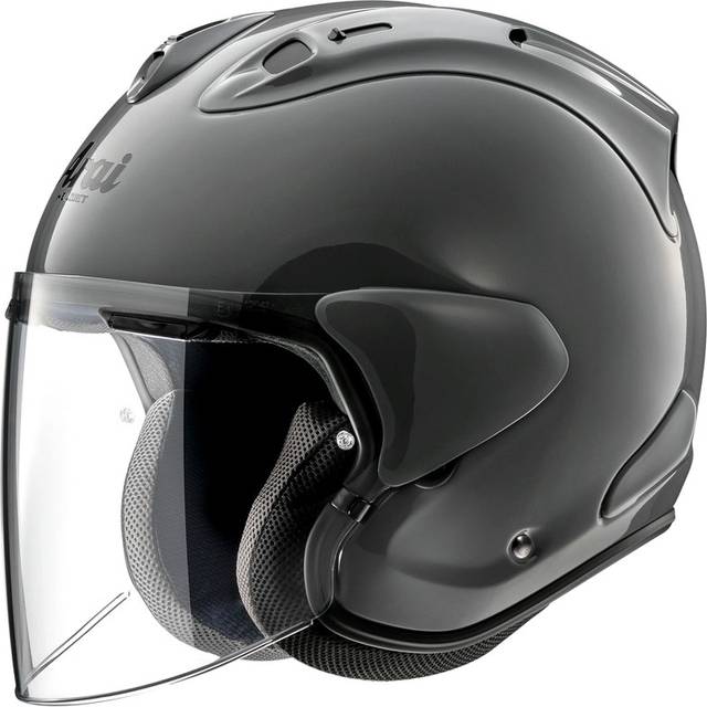 Arai SZ-R Evo Solid, open face helmet , color: Dark Grey , size: M