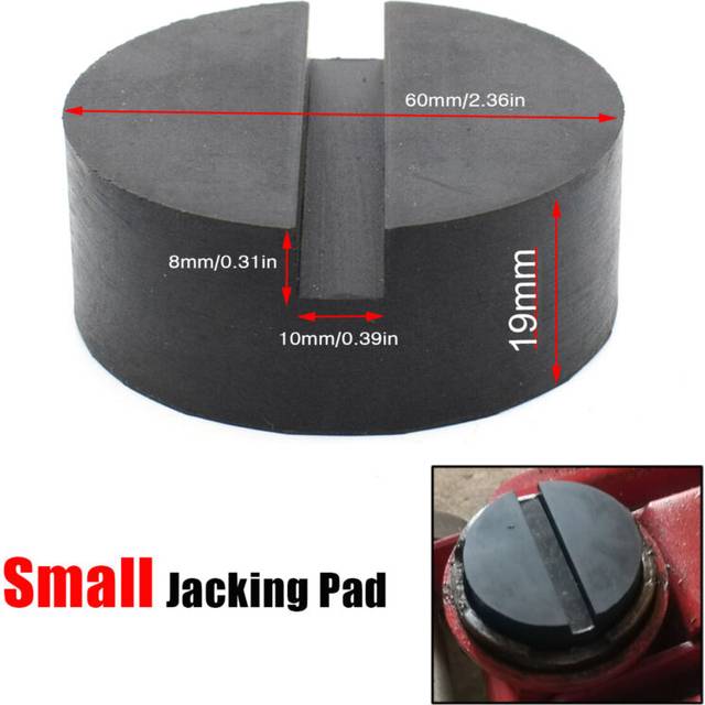 Jack pad block hydraulic ramp jacking pads adapter tool damage rubber protector