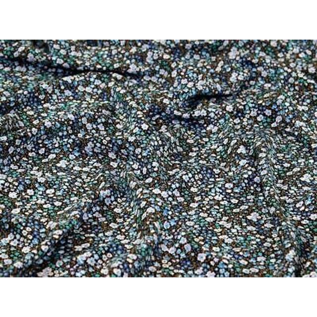 Liberty London Phoebe & Jo Kensington Silk Crepe de Chine Fabric Teal