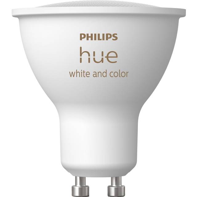 Philips Hue White & Color Ambiance GU10 LED Spot 1er Pack (400 lm), dimmbare LED Lampe für das Hue Lichtsystem mit 16 Mio. Farben, smarte Lichtsteuerung über Sprache und App
