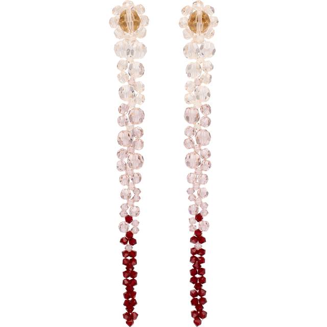 Simone Rocha Multicolor Ombré Drip Earrings - Nude Ombre - UNI