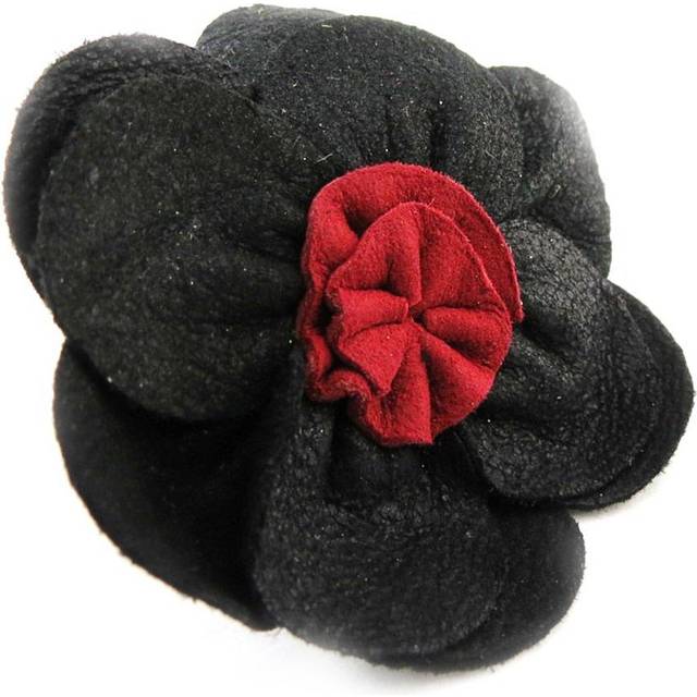 Les Trésors De Lily [J1044] - Designer Ring 'Rouge Passion' red black black