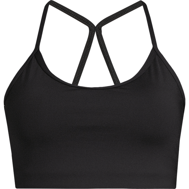 Casall Sleek Strappy Sports Bra, Sport-BH dam - Black/Punch Pink (L)