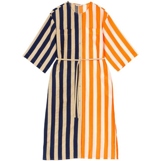 Marimekko Markkinat Merirosvo Linen-Blend Maxi Dress
