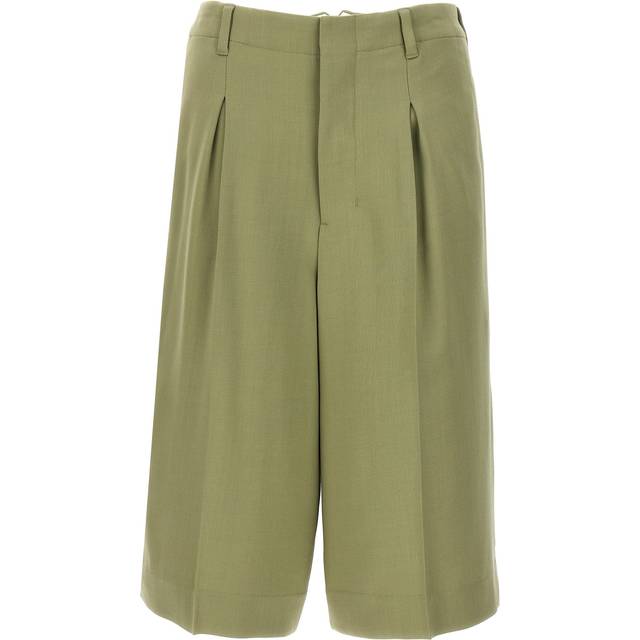 Ami Paris, Long Shorts, female, Green, 2XS, Long Shorts