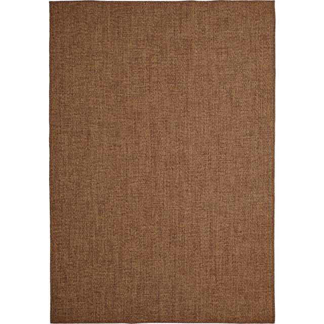 LYDERSHOLM matta slätvävd, inom-/utomhus, mellanbrun, 200x300 cm
