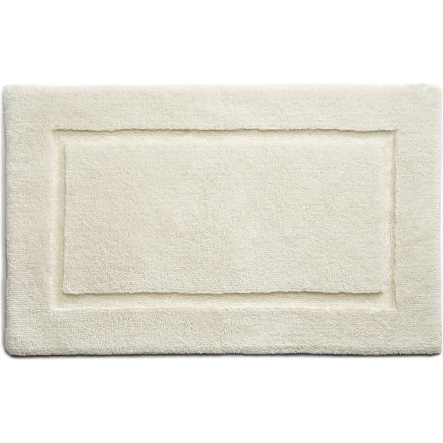 Dithusan Border Rayon Bamboo Bath Mat - Cream (80 x 50cm)