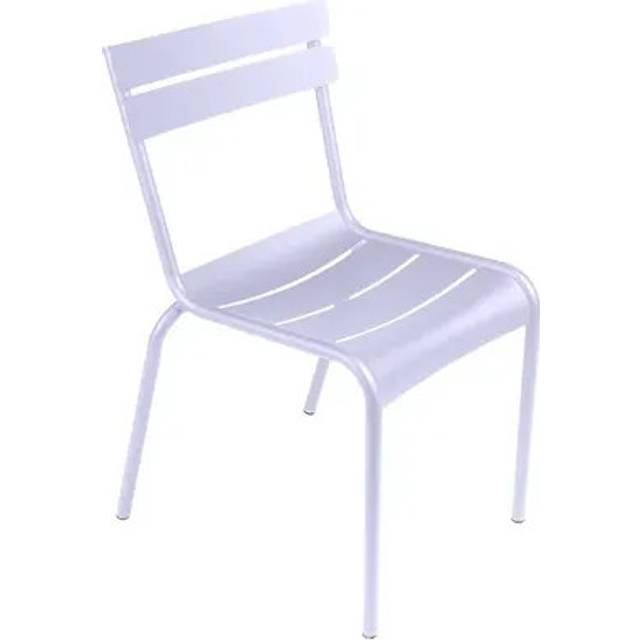 Fermob - Chaise empilable Luxembourg - Violet - Aluminium - Designer Frédéric Sofia