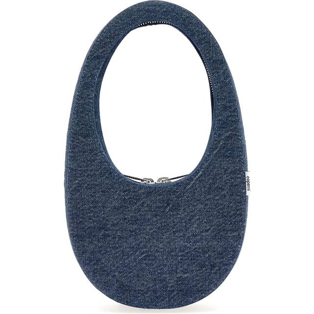 Coperni Women&#39;s Mini Denim Swipe Bag in Blue | COPBA01BIS252DE Color BLU (One Size)
