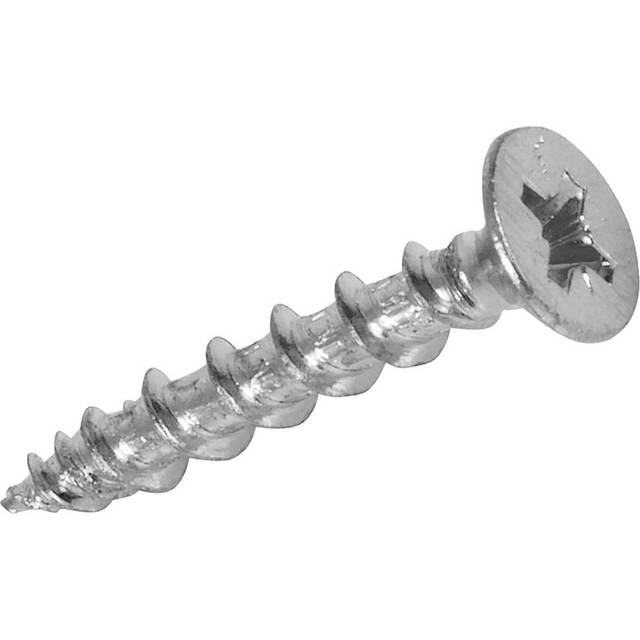 Tite-Fix Hinge-Tite 4.5 x 30mm Pozi Chrome Screw - Pack of 50