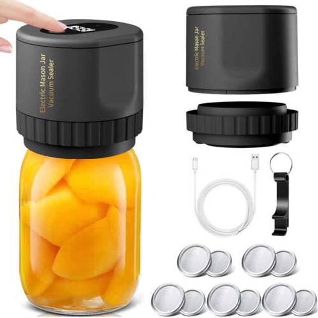 Mason Jars Storage Bottles - Jar Sealers