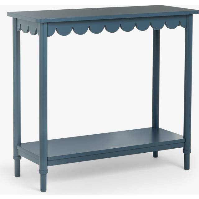 John Lewis Hem Console Table, Loch Blue