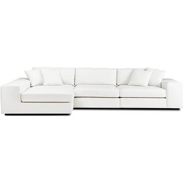 Malibu soffa off-white - Offwhite (A. 380 / B. 200 / C. 90 / D. 57 / E. 40 / F. 60 cm)