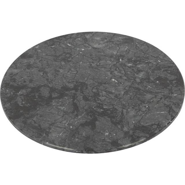 Round Marble Placemat / Chopping Board - 30cm - Black