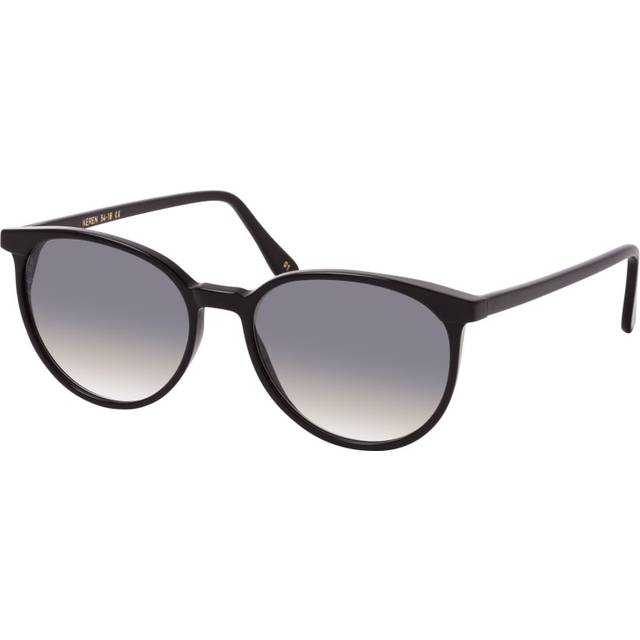 L.G.R Keren large 01, ROUND Sunglasses, FEMALE, available with prescription - Black