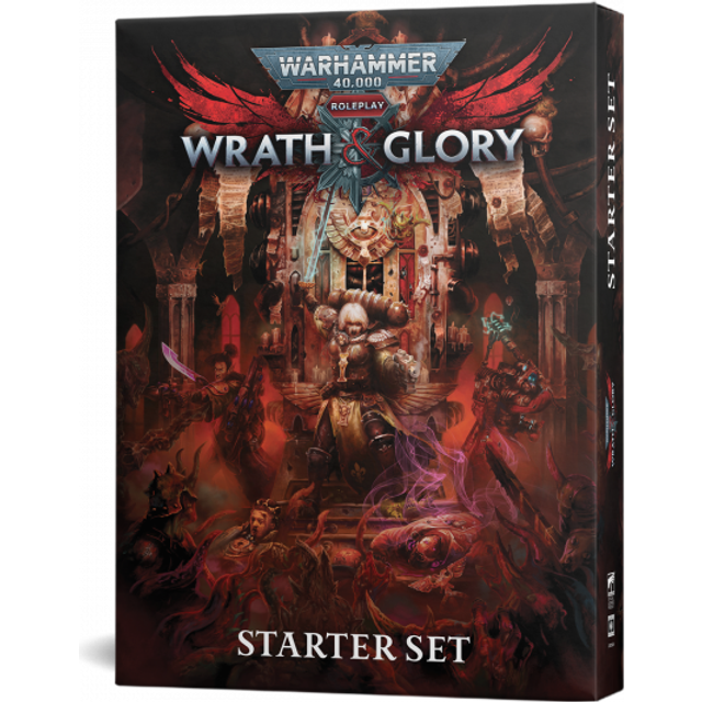 Cubicle 7 Entertainment Warhammer 40,000 Wrath & Glory Rpg: Starter Set