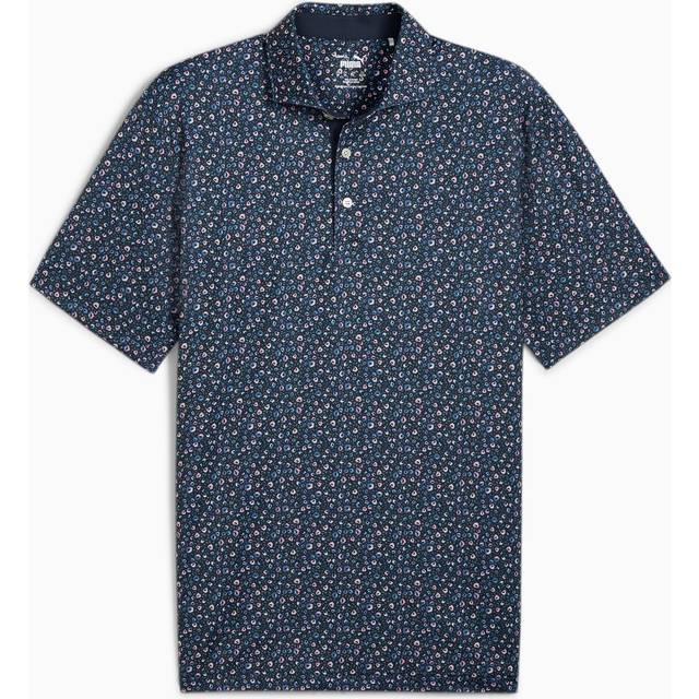 PUMA Mattr Soto Golf Polo Shirt Men, Dark Blue, size Small - Mauved Out (Small)
