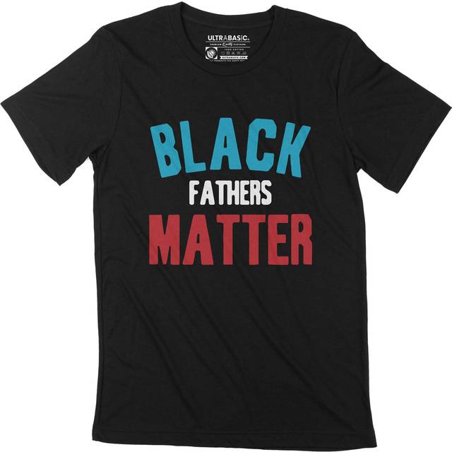 ULTRABASIC Men's T-Shirt Black Fathers Matter Birthday Gifts for Dads XS black