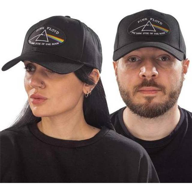 (One Size, Black) Pink Floyd Unisex Adult The Dark Side Of The Moon Bordered Baseball Cap