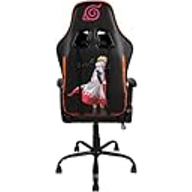 Konix Naruto Shippuden Premium Gaming – kontorsstol – sittlutning 150° – PVC-läder – svankburkar – och nackkudde – Naruto Hokage – motiv