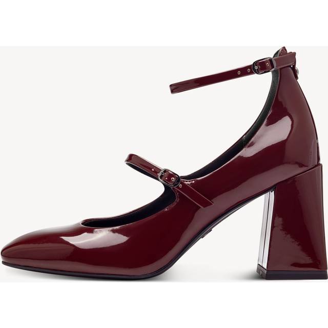 Tamaris, Pumps, female, Red, 7 UK, Red Strap Pumps