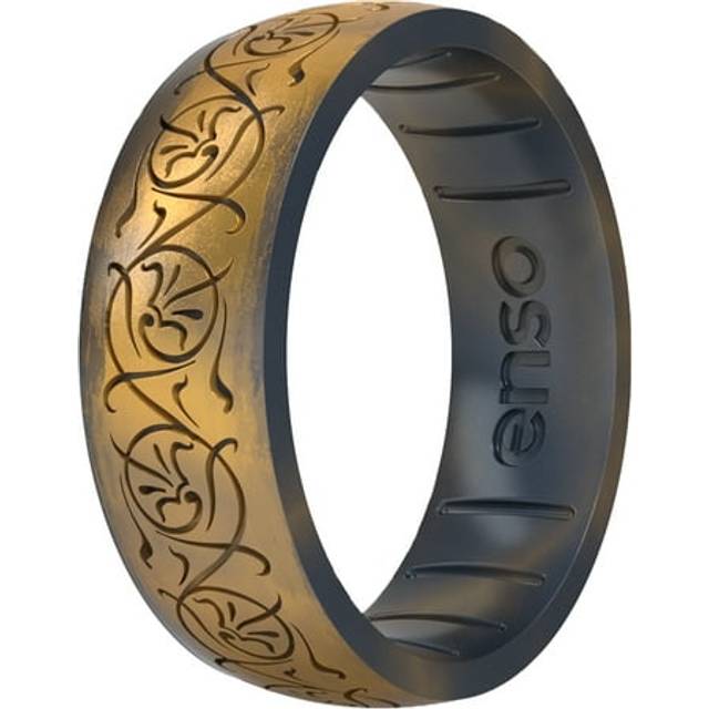 Enso Rings Lord of the Rings Collection - Comfortable Silicone Rings - Gandalf's Light - Size 14