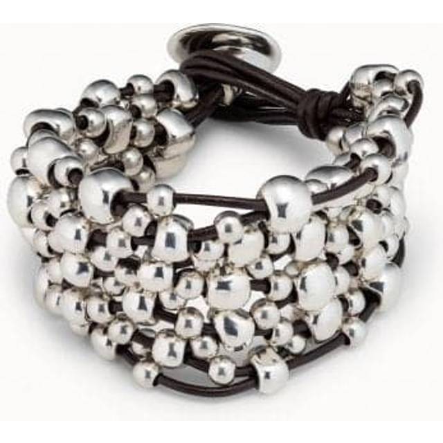 Crazy Goat Silver Metal Bracelet / Size M