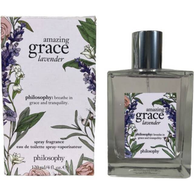 philosophy amazing grace lavender eau de toilette  4 oz