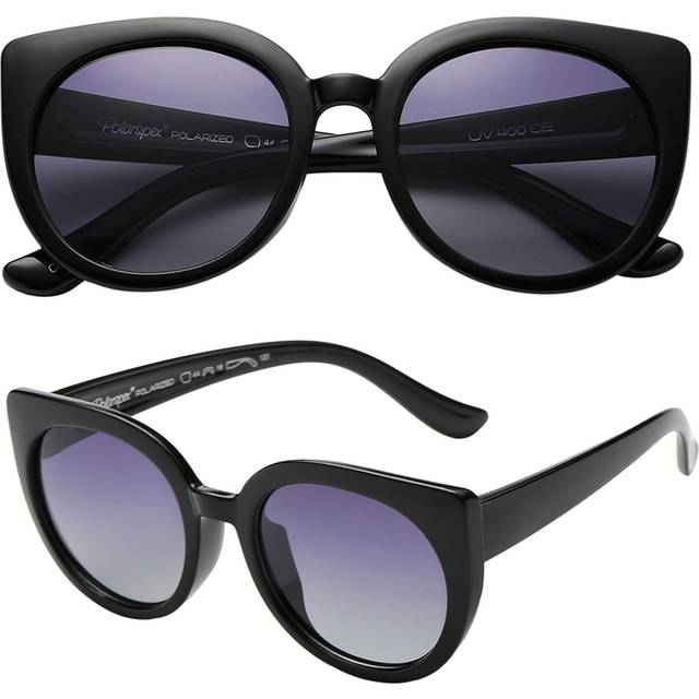 PolarSpex Girls Sunglasses-Polarized Toddler Cat Eye Sunglasses-Unbrea