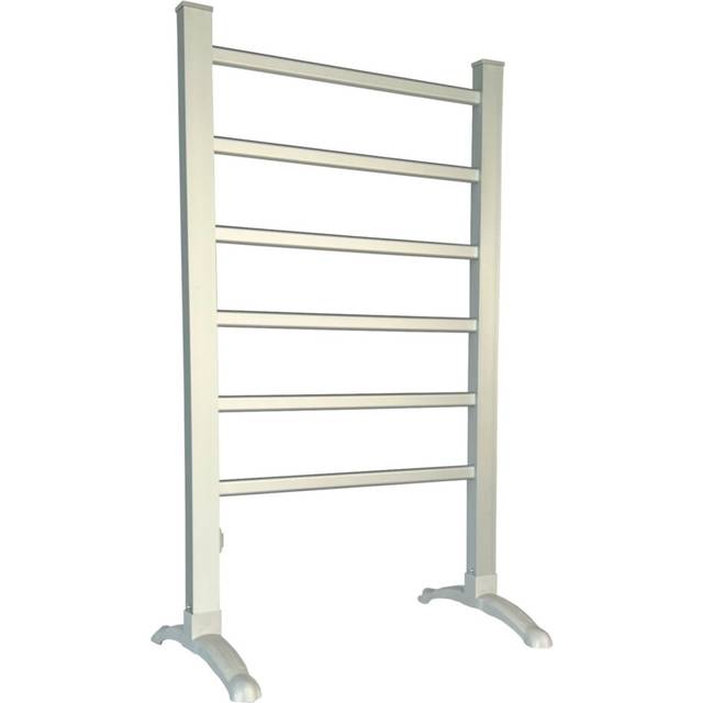 Oypla Portable Aluminium Electric Towel Rail Warmer with 6 Heated Bars