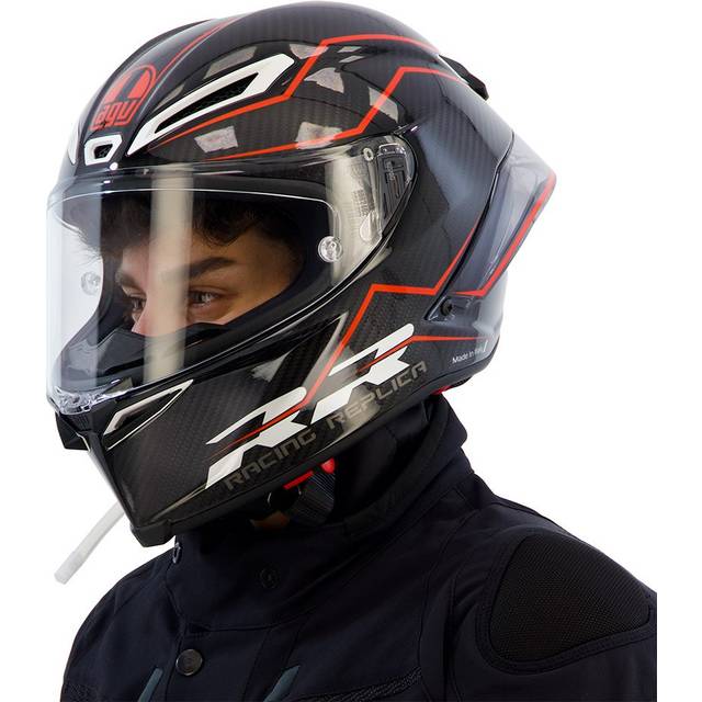 AGV Pista GP RR Performante, full face helmet , color: Dark Grey/Red , size: XXL