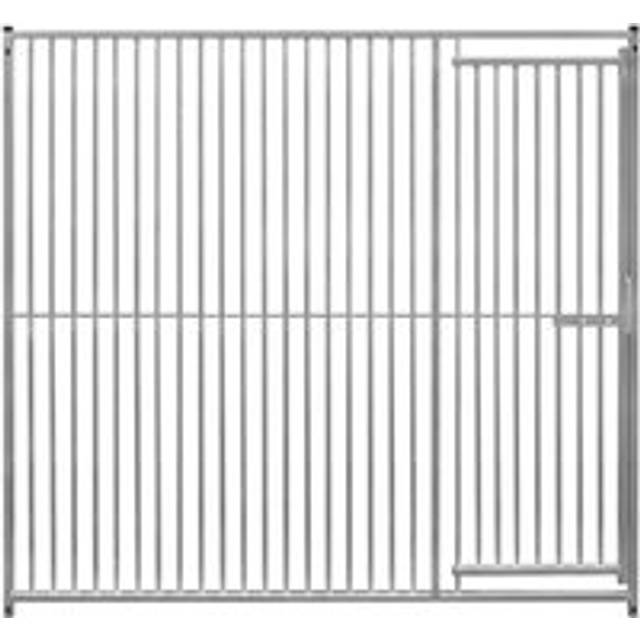 2m Dog Run Panel With Door – 5cm Bar Spacing