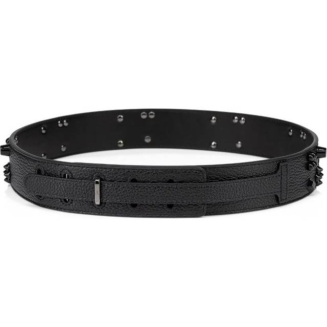 Christian Louboutin Paloma Leather Belt - Black - 75