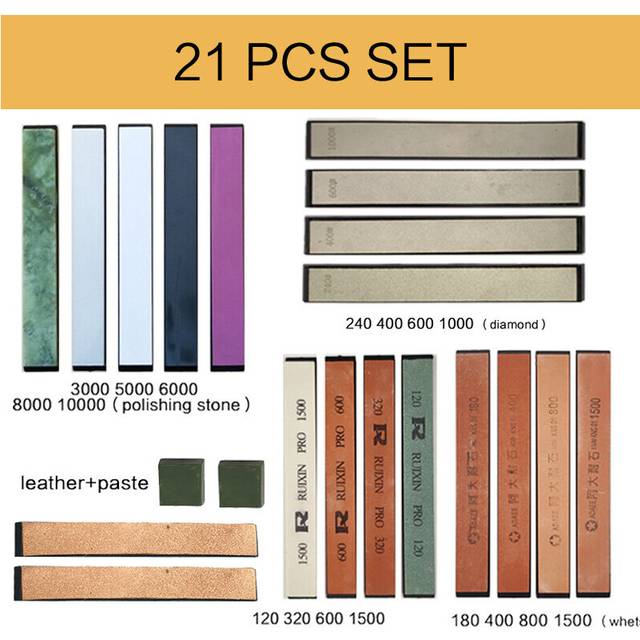 (a-plum as the pictures show) Grindstone Kitchen Abrader Grit Fix Angle Grind  Bar Knife Wet Stone Grinder Tools Whetstone Sharpen
