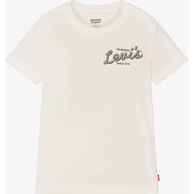 Levis  T shirt LVB PIZZA DELIVERING COWBOY TE  - 2 years - White - 2 years