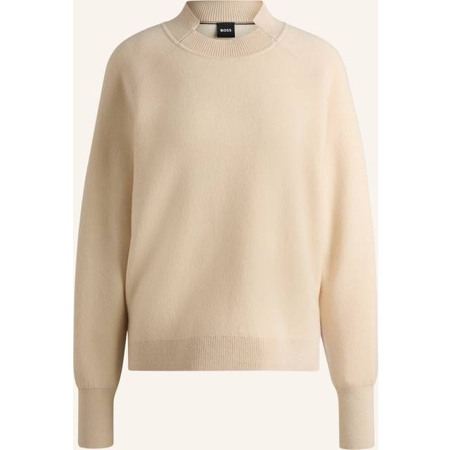 Hugo Boss Women's Fariola Knitted Sweater - Cream - Size: 12