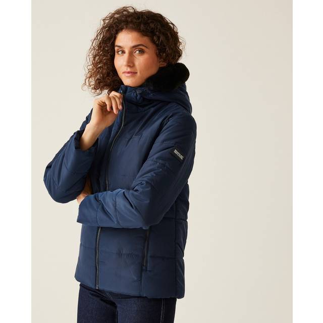 Regatta Women's Water-repellent Winnie Quilted Jacket Navy, Size: 8