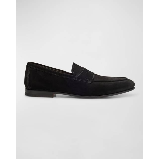 Loafers SANTONI Men colour Black - 8