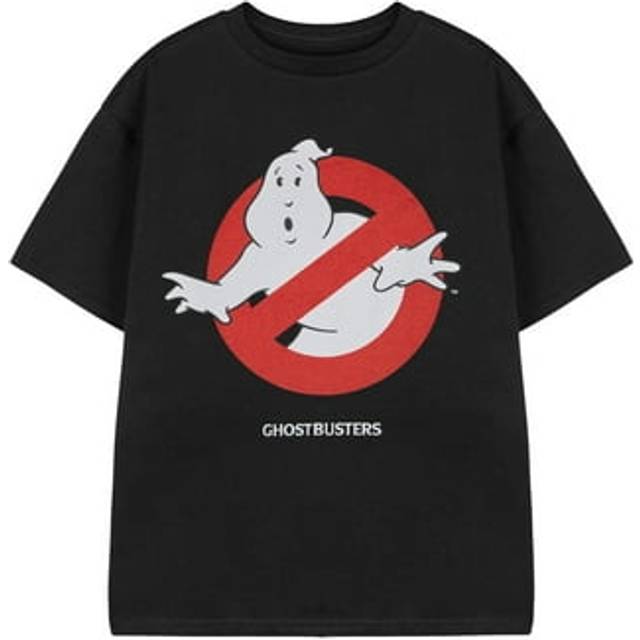 (9-10 Years, Black) Ghostbusters Childrens/Kids Logo T-Shirt
