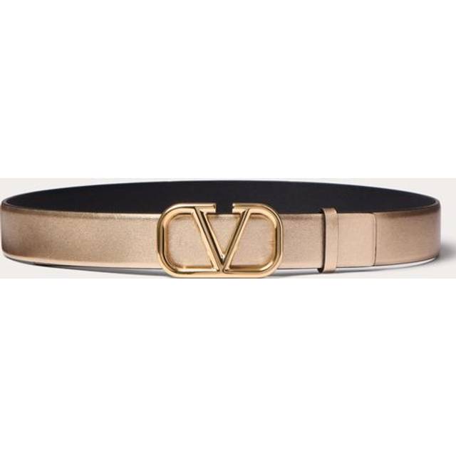 Valentino Vlogo Signature Reversible Leather Belt