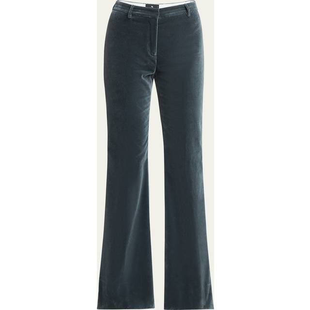 Etro Cotton flared pants - grey (UK 12)