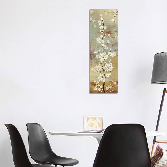Blossom Canopy II by Asia Jensen - Wrapped Canvas Panoramic Painting (121.92cm H x 40.64cm W x 3.81cm D)