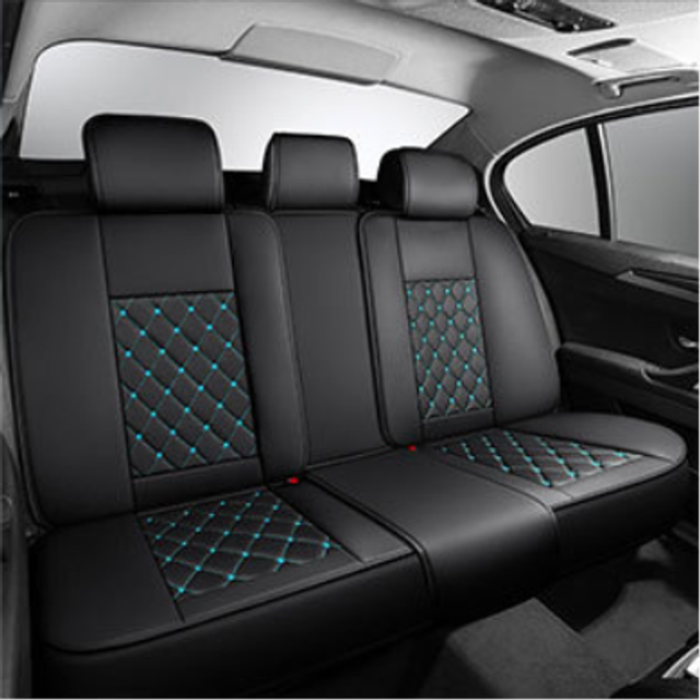 (PQV85-HSeat Green) Universal Car Seat Covers Set Styling Auto Chairs Cushion Cover Car Accessories