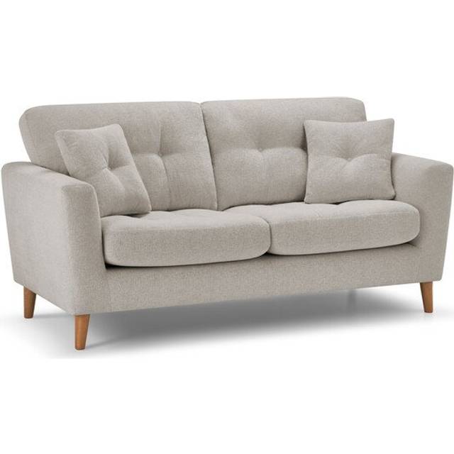 Biscuit Fabric Sofas - 3 Seater Sofa - Eton Range - Oak Furnitureland