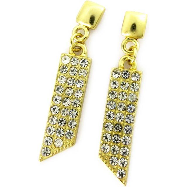 Dolce Vita [L6748] - Designer earrings 'Sissi' white gold white