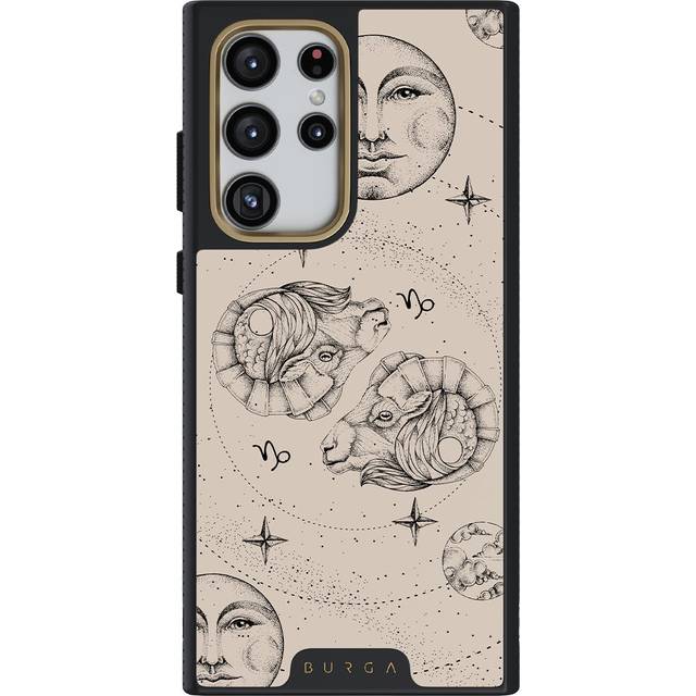 Capricorn - Samsung Galaxy S23 Ultra Case, Elite Dark / Gold / Nude