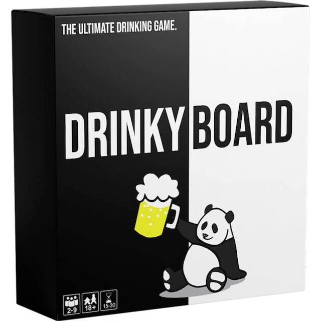 Drinky Board - Board Games For Adults | Party Games | Adult Drinking Games | The Hangover from Garden Games | Forget Beer Pong | Drinking Card Games |